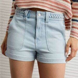American Eagle 4" Strigid Perfect Denim Short
